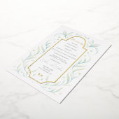 Programme de mariage Feuilles Vertes (Rotation)