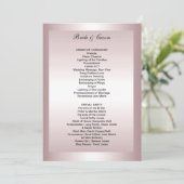 Programme de mariage formel (Debout devant)