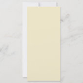 Programme de mariage Gold Blooms (Dos)