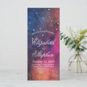 Programme de mariage Gorgeous Star Nebula Constell (Debout devant)