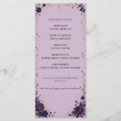 Programme de mariage gothique céleste lilas modifi (Dos)
