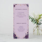 Programme de mariage gothique céleste lilas modifi (Debout devant)