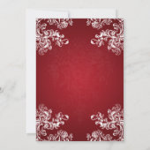 Programme de mariage Insérer des tourbillons Vinta (Dos)