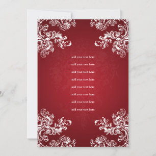 Programme de mariage Insérer des tourbillons Vinta