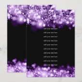 Programme de Mariage Insert Lumières Étincelantes  (Devant / Derrière)