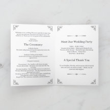 Programme de mariage juif minimaliste