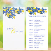 Programme de Mariage Méditerranéen-Citrons-