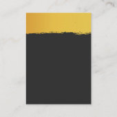 Programme de mariage Midnight Gold (Dos)