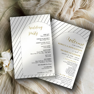 Programme de mariage minimal avec script linéaire