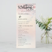 Programme De Mariage Minimal Moderne Ordre Des Évé (Debout devant)