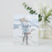 Programme de mariage moderne photo minimaliste (Debout devant)