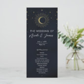 Programme de mariage Nuit aux Étoiles d'Or Soleil (Debout devant)