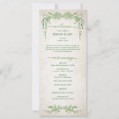 Programme de mariage païen par Handfasting (Devant)