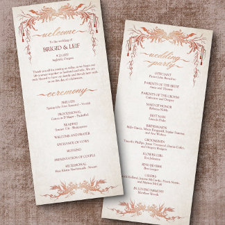 Programme de mariage païen par Handfasting