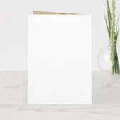 Programme de mariage paillettes blanc or géométriq (Dos)