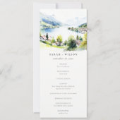 Programme de mariage paysage Lungern Suisse (Devant)
