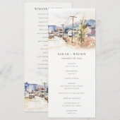 Programme de mariage paysager à Asheville Caroline (Devant / Derrière)