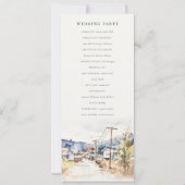 Programme de mariage paysager à Asheville Caroline (Dos)