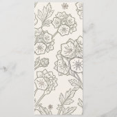 Programme de mariage Pennsylvania Mountain Laurel (Dos)