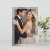 Programme de mariage photo Elegance moderne (Debout devant)