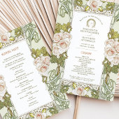 Programme de mariage Pink Roses Nouveau