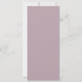 Programme de mariage Plum Noir Monogram (Dos)