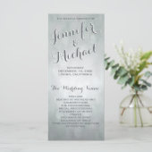 Programme de mariage | Points forts subtils de l'a (Debout devant)