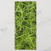 Programme de mariage pour le Jardin de l'herbe ver (Dos)