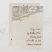 Programme de mariage pour le renouveau de la visio (Devant / Derrière)