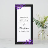 Programme de mariage pour les tourbières florales  (Debout devant)