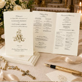 Programme de Mariage Religieux Catholique Élégant