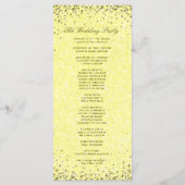 Programme de mariage | Revêtement Vintage (Dos)