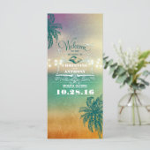 programme de mariage romantique à la plage -couche (Debout devant)