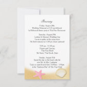 Programme de mariage rose coquillage de Sparkle Be (Devant)