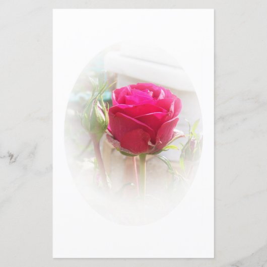 Programme de mariage rose Rosebud (Dos)