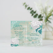 programme de mariage rustique fleuri (Debout devant)