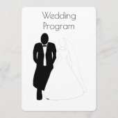 Programme de mariage Salle de mariage (Devant)