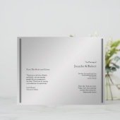 Programme de mariage Silver Elegance (Debout devant)