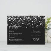 Programme de mariage Silver Midnight Glam (Debout devant)