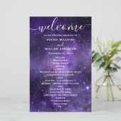 Programme de mariage spatial romantique | Galaxie (Debout devant)