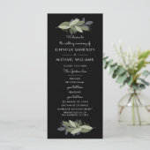 Programme de Mariage Sprigs de minuit (Debout devant)