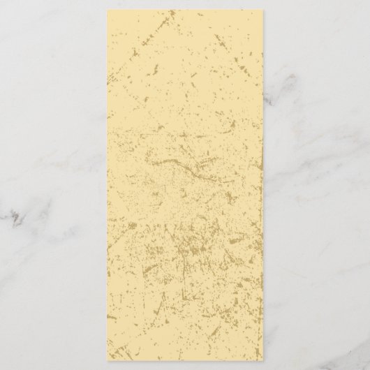 Programme de mariage stressé et élégant (Dos)