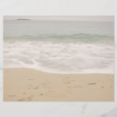 Programme de mariage sur la plage Couverture seule (Devant)