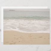 Programme de mariage sur la plage Couverture seule (Devant / Derrière)