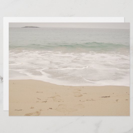 Programme de mariage sur la plage Couverture seule (Devant / Derrière)