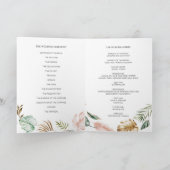 Programme de Mariages Feuille tropicaux (Intérieur)