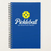 Programme de match du joueur de Pickleball planifi (Devant)