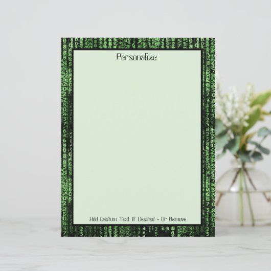 Programme de matrice de données informatiques pers (Debout devant)