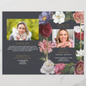 Programme De Mémorial Funéraire De L'Ordre Floral  (Devant)