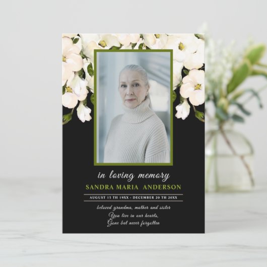 Programme de mémorial funéraire de rose noire flor (Debout devant)